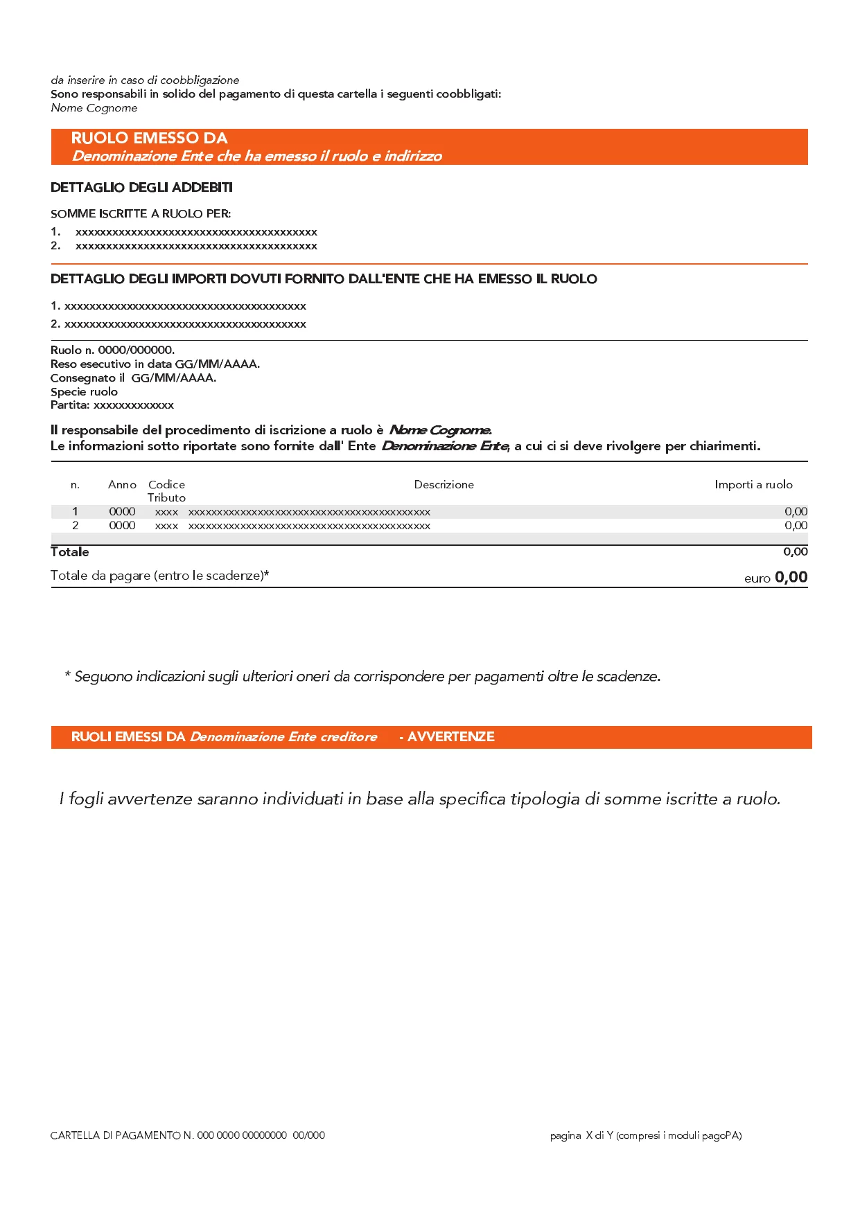 Cartella esattoriale, pagina 3 di 5